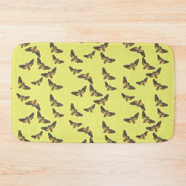Item preview, Death's Head Moths Yellow designed and sold by Ashley Gagnon.