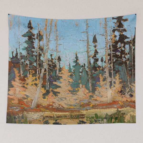 Item preview, Tom Thomson Spruce and Tamarack designed and sold by TheRedVineyard.