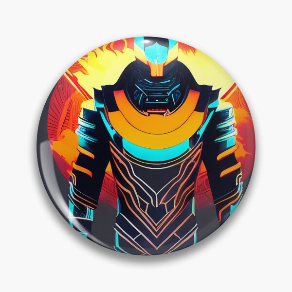 Item preview, Ra Egyptian Sun God Cyberpunk Sticker - Futuristic Design Featuring Ra, the Powerful Deity of Ancient Egypt  designed and sold by Mytho Merch.