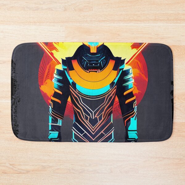 Item preview, Ra Egyptian Sun God Cyberpunk Sticker - Futuristic Design Featuring Ra, the Powerful Deity of Ancient Egypt  designed and sold by Mytho Merch.