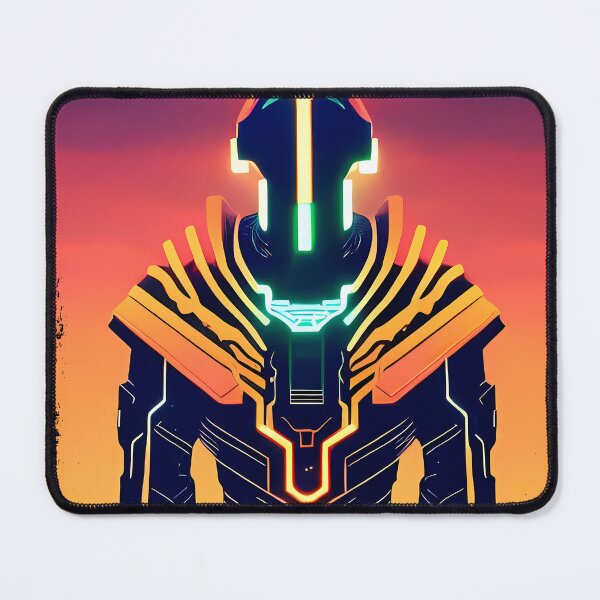 Item preview, Ra Egyptian Sun God Cyberpunk Sticker - Futuristic Design Featuring Ra, the Powerful Deity of Ancient Egypt in a Cyberpunk Style - Perfect for Laptops, Water Bottles, and More! designed and sold by Mytho Merch.