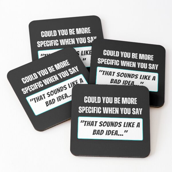 Item preview, Could You Be More Specific...? designed and sold by BadAttitudeTees.