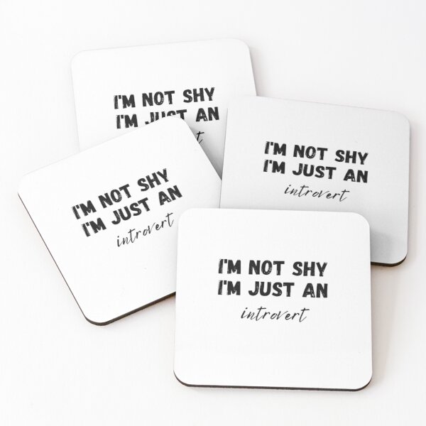 Item preview, I'm not shy I'm just an introvert, for an introvert designed and sold by TeePassion.