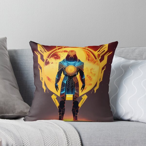 Item preview, Ra Egyptian Sun God Cyberpunk Sticker - Futuristic Design Featuring Ra, the Powerful Deity of Ancient Egypt in a Cyberpunk Style - Perfect for Laptops, Water Bottles, and More! designed and sold by Mytho Merch.