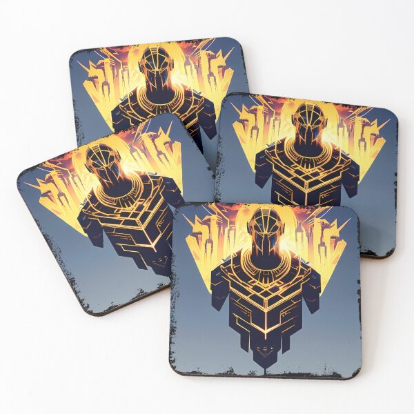 Item preview, Ra Egyptian Sun God Cyberpunk Sticker - Futuristic Design Featuring Ra, the Powerful Deity of Ancient Egypt in a Cyberpunk Style - Perfect for Laptops, Water Bottles, and More! designed and sold by Mytho Merch.