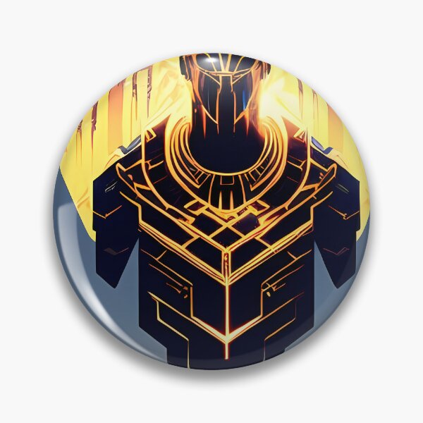 Item preview, Ra Egyptian Sun God Cyberpunk Sticker - Futuristic Design Featuring Ra, the Powerful Deity of Ancient Egypt in a Cyberpunk Style - Perfect for Laptops, Water Bottles, and More! designed and sold by Mytho Merch.