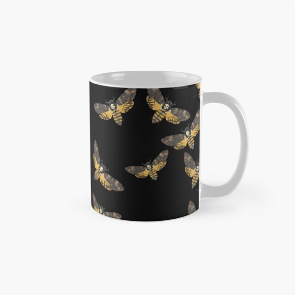 Item preview, Death's Head Moths Black designed and sold by Ashley Gagnon.