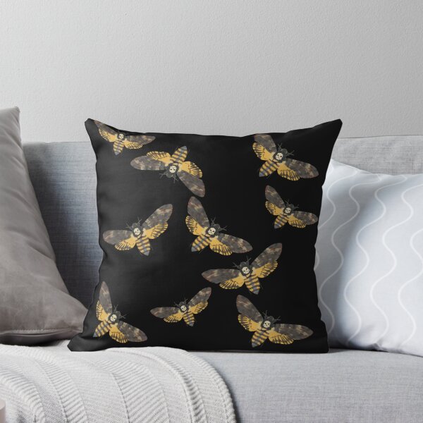 Item preview, Death's Head Moths Black designed and sold by Ashley Gagnon.