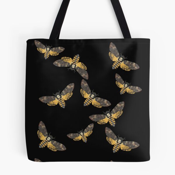 Item preview, Death's Head Moths Black designed and sold by Ashley Gagnon.