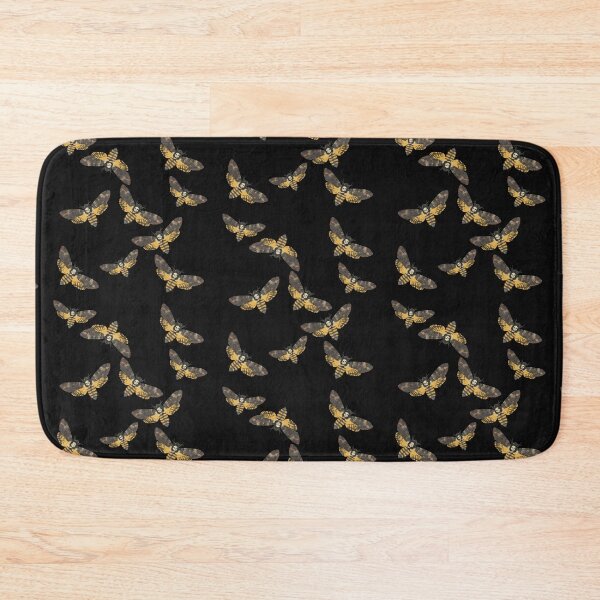 Item preview, Death's Head Moths Black designed and sold by Ashley Gagnon.