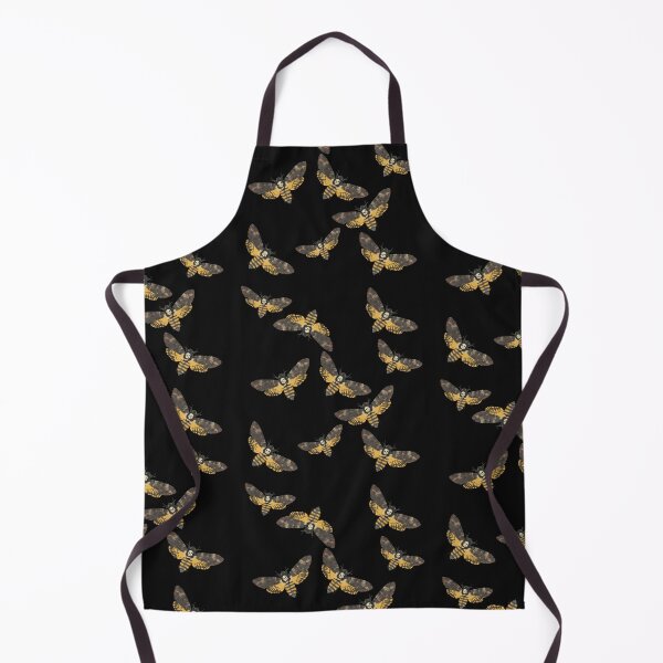 Item preview, Death's Head Moths Black designed and sold by Ashley Gagnon.