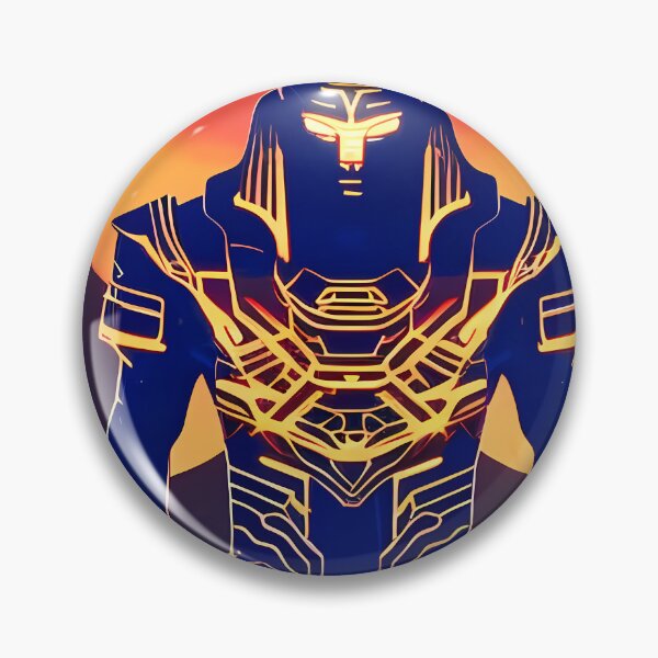 Item preview, Ra Egyptian Sun God Cyberpunk Sticker - Futuristic Design Featuring Ra, the Powerful Deity of Ancient Egypt in a Cyberpunk Style - Perfect for Laptops, Water Bottles, and More! designed and sold by Mytho Merch.