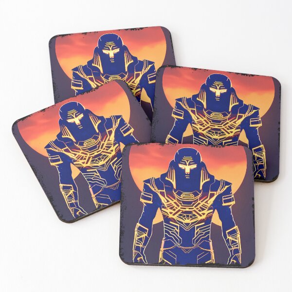 Item preview, Ra Egyptian Sun God Cyberpunk Sticker - Futuristic Design Featuring Ra, the Powerful Deity of Ancient Egypt in a Cyberpunk Style - Perfect for Laptops, Water Bottles, and More! designed and sold by Mytho Merch.