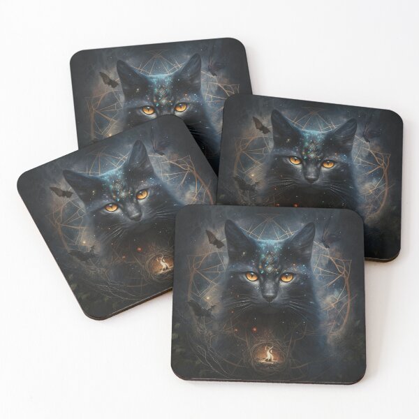 Item preview, Cat Spirit Animal 03 designed and sold by thewandswant.