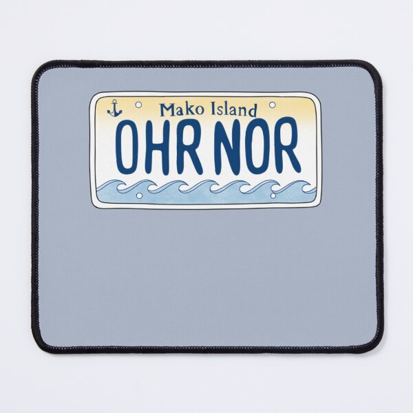 Item preview, Ohr Nor Cleo H2O License Plate designed and sold by Gabrswea.