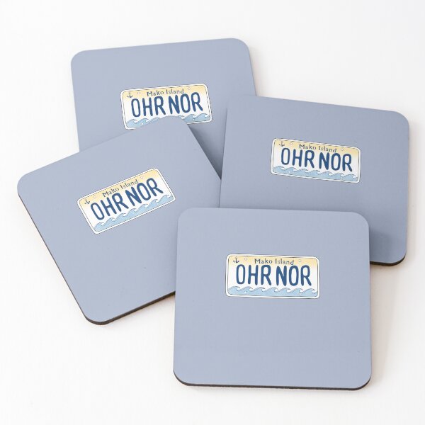 Item preview, Ohr Nor Cleo H2O License Plate designed and sold by Gabrswea.