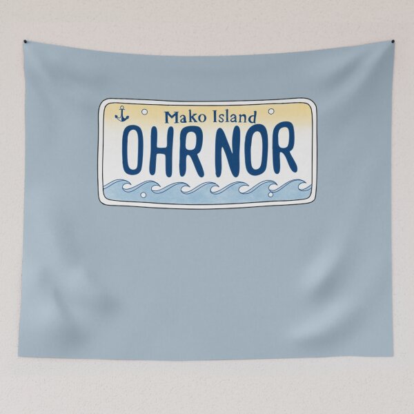 Item preview, Ohr Nor Cleo H2O License Plate designed and sold by Gabrswea.
