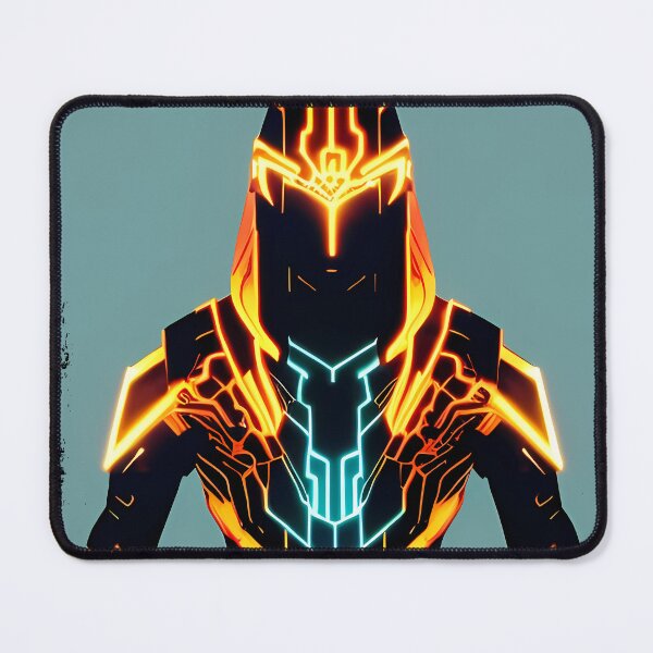 Item preview, Ra Egyptian Sun God Cyberpunk Sticker - Futuristic Design Featuring Ra, the Powerful Deity of Ancient Egypt in a Cyberpunk Style - Perfect for Laptops, Water Bottles, and More! designed and sold by Mytho Merch.