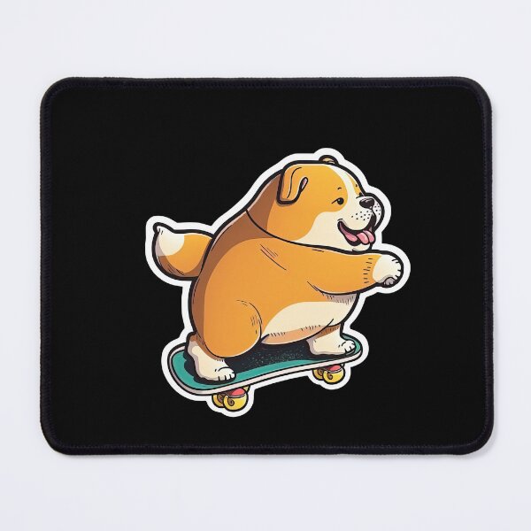 Item preview, Cool Skateboarding Dog Having Fun Kid's Design designed and sold by AnimalArtPhotos.