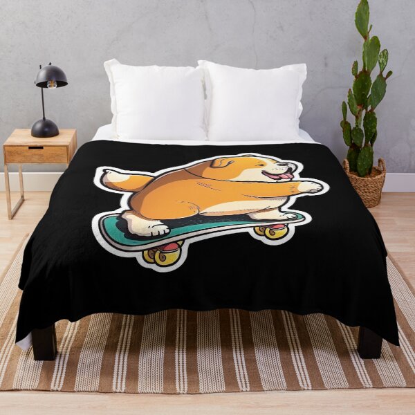Item preview, Cool Skateboarding Dog Having Fun Kid's Design designed and sold by AnimalArtPhotos.