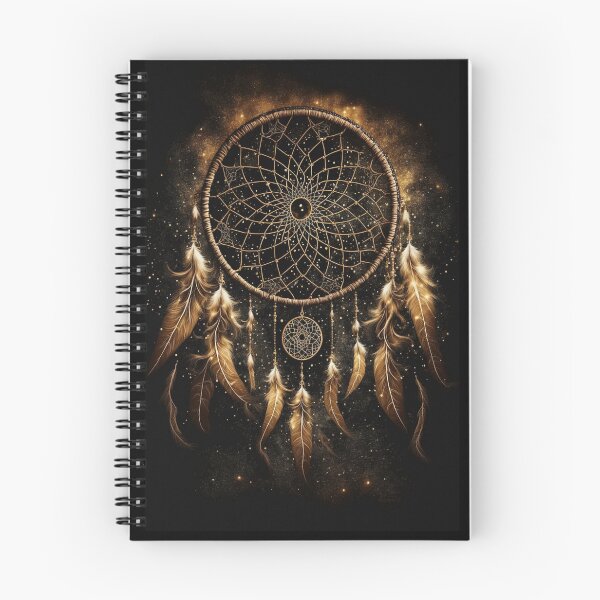 Item preview, Gold Dreamcatcher w/ Sparkling Magical Accents - Native American Spiritual Symbol Dream Protection designed and sold by Dragonstrom.