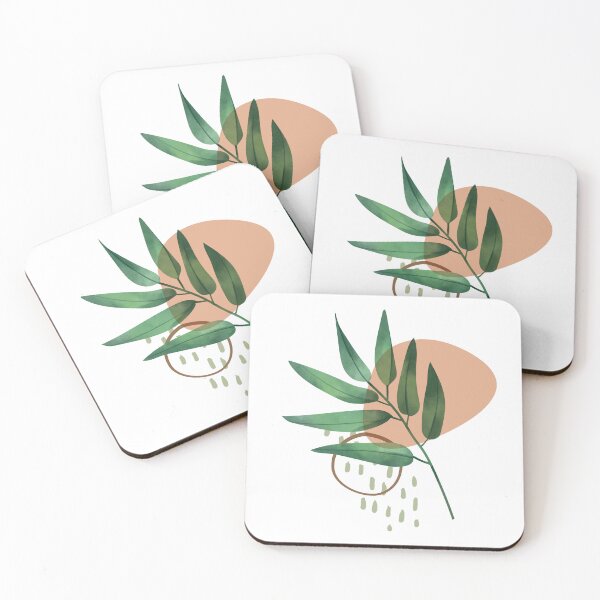 Item preview, Boho style Leaf, geometric wall art designed and sold by ug-atelier.