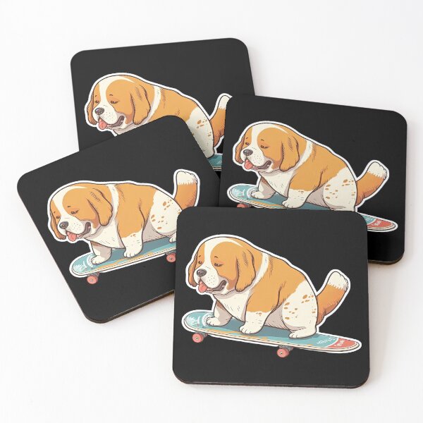 Item preview, Dog Skateboarding Cool Skater Having Fun Kid's Design designed and sold by AnimalArtPhotos.