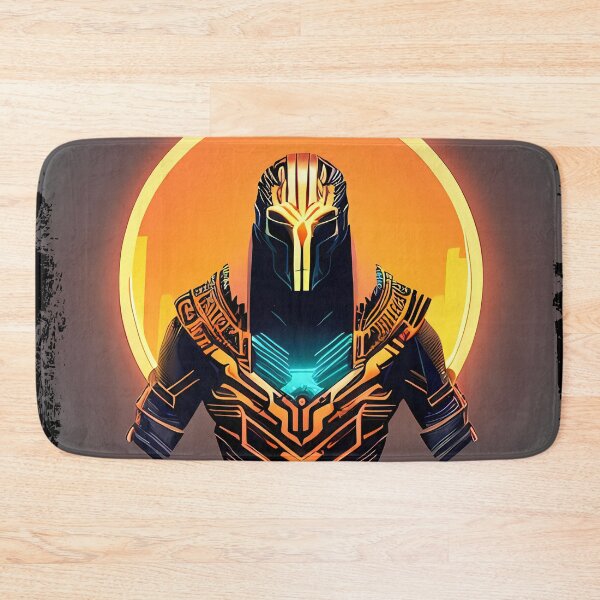 Item preview, Ra Egyptian Sun God Cyberpunk Sticker - Futuristic Design Featuring Ra, the Powerful Deity of Ancient Egypt in a Cyberpunk Style - Perfect for Laptops, Water Bottles, and More! designed and sold by Mytho Merch.