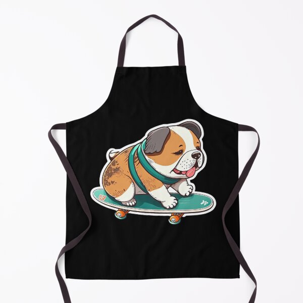 Item preview, Cute Dog Skateboarding Cool Skater Having Fun Kid's Design designed and sold by AnimalArtPhotos.