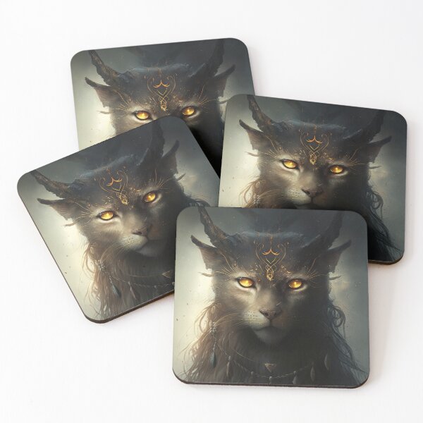 Artikelvorschau, Cat Spirit Animal 08 entworfen und verkauft von thewandswant.
