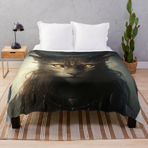 Artikelvorschau, Cat Spirit Animal 08 entworfen und verkauft von thewandswant.