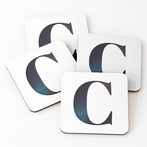 Item preview, Starry letter C designed and sold by Letter & Petal.
