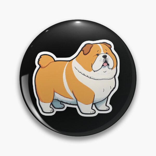 Item preview, Cute Funny Fat Dog Obese Pet Animal Fun designed and sold by AnimalArtPhotos.