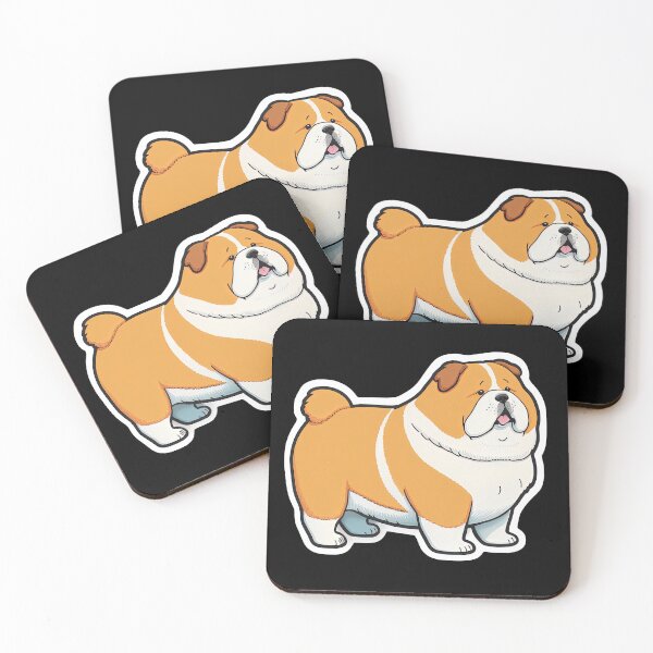 Item preview, Cute Funny Fat Dog Obese Pet Animal Fun designed and sold by AnimalArtPhotos.