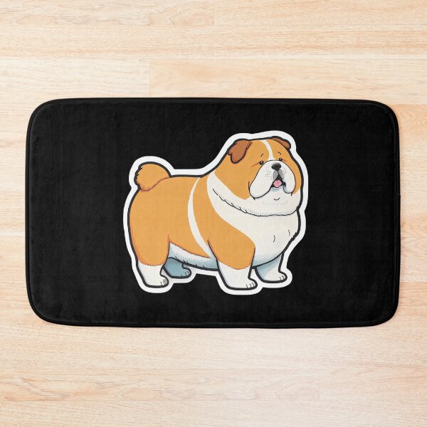 Item preview, Cute Funny Fat Dog Obese Pet Animal Fun designed and sold by AnimalArtPhotos.