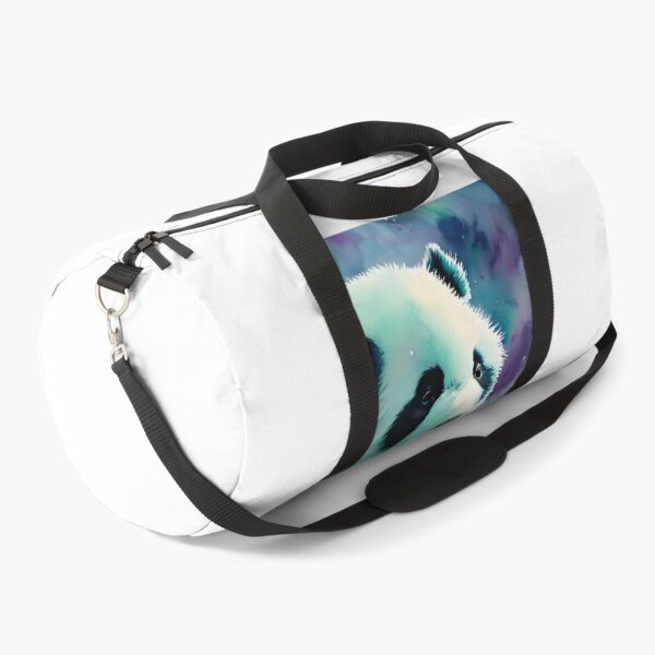 Item preview, Panda water painting with running colors and splashes all over designed and sold by clausbjoern.