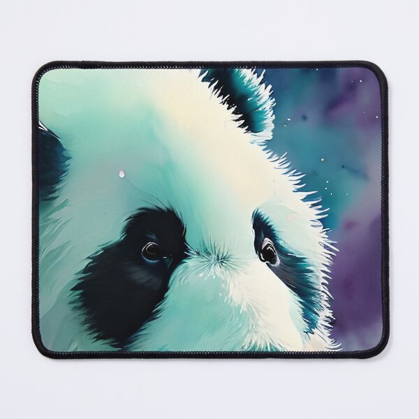 Artikelvorschau, Panda-Wassermalerei mit fließenden Farben und Spritzern überall entworfen und verkauft von clausbjoern.
