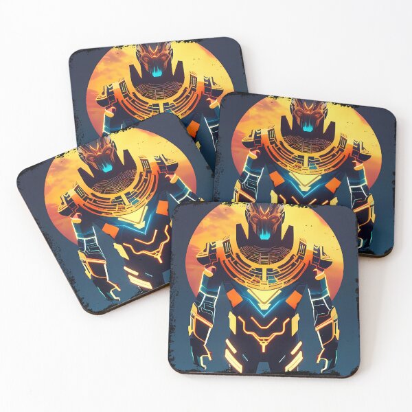 Item preview, Ra Egyptian Sun God Cyberpunk Sticker - Futuristic Design Featuring Ra, the Powerful Deity of Ancient Egypt in a Cyberpunk Style - Perfect for Laptops, Water Bottles, and More! designed and sold by Mytho Merch.
