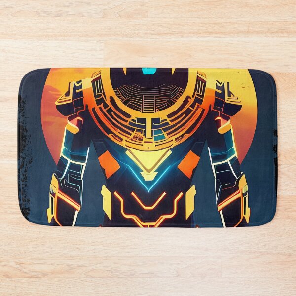 Item preview, Ra Egyptian Sun God Cyberpunk Sticker - Futuristic Design Featuring Ra, the Powerful Deity of Ancient Egypt in a Cyberpunk Style - Perfect for Laptops, Water Bottles, and More! designed and sold by Mytho Merch.