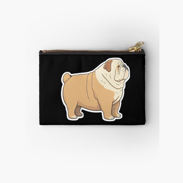 Item preview, Cute Funny Fat Bulldog Obese Pet Animal Fun designed and sold by AnimalArtPhotos.