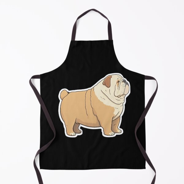Item preview, Cute Funny Fat Bulldog Obese Pet Animal Fun designed and sold by AnimalArtPhotos.