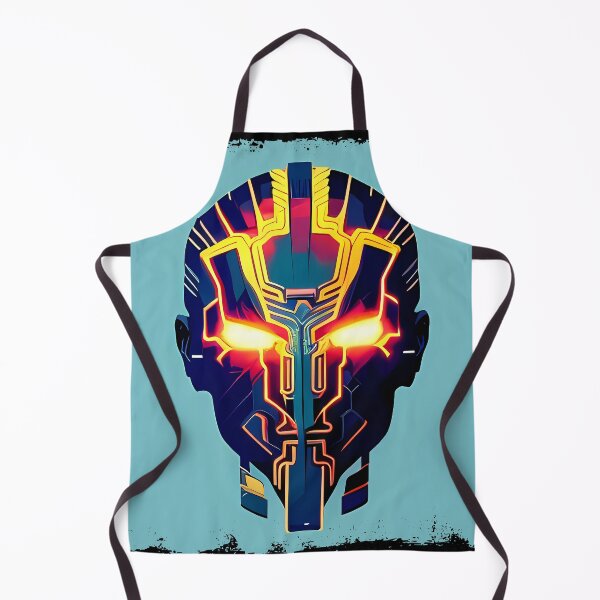 Item preview, Ra Egyptian Sun God Cyberpunk Sticker - Futuristic Design Featuring Ra, the Powerful Deity of Ancient Egypt in a Cyberpunk Style - Perfect for Laptops, Water Bottles, and More! designed and sold by Mytho Merch.