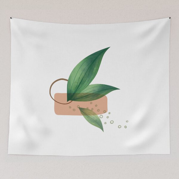 Item preview, Boho style Leaf, geometric wall art designed and sold by ug-atelier.