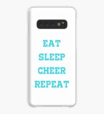 Eat, Sleep, Cheer, Repeat! Case/Skin for Samsung Galaxy