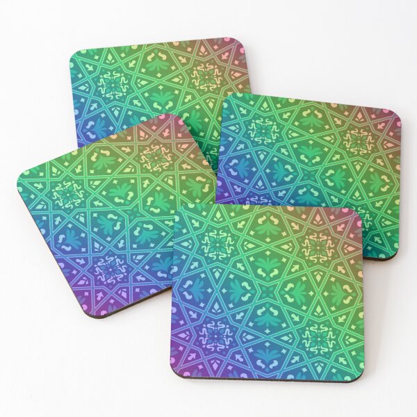 Item preview, Rainbow Arabic Pattern designed and sold by Patternawy.