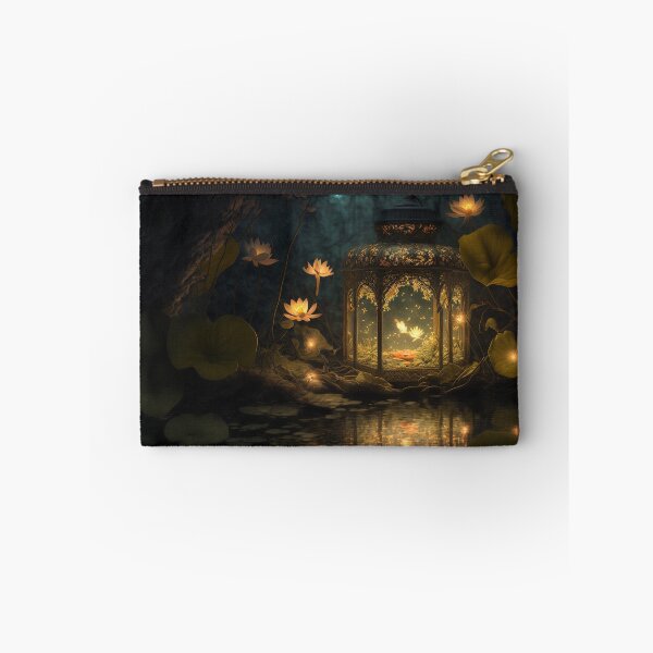 Item preview, Magical Glowing Lantern on a Pond of Lillypads designed and sold by Dragonstrom.