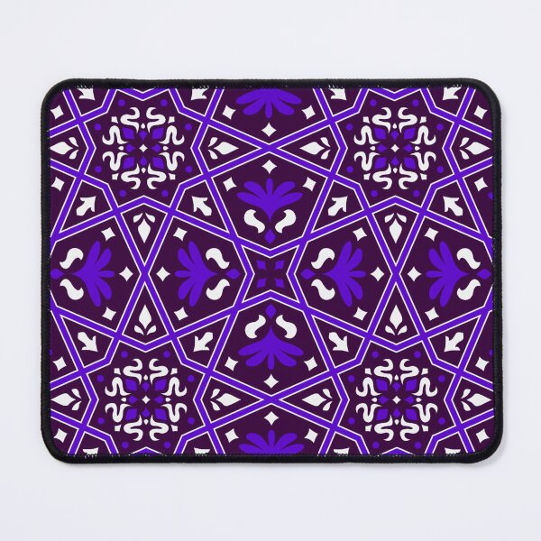 Item preview, Purple White Arabic Pattern designed and sold by Patternawy.