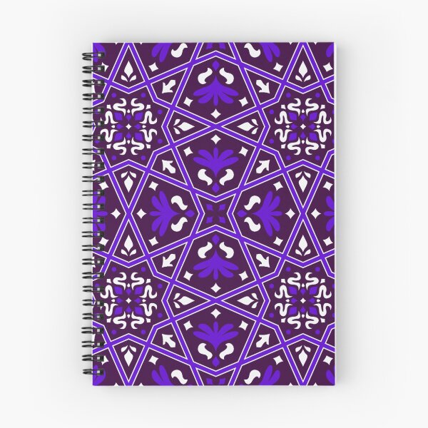Item preview, Purple White Arabic Pattern designed and sold by Patternawy.