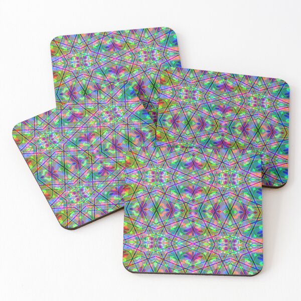 Item preview, Rainbow Reflection Arabic Pattern designed and sold by Patternawy.