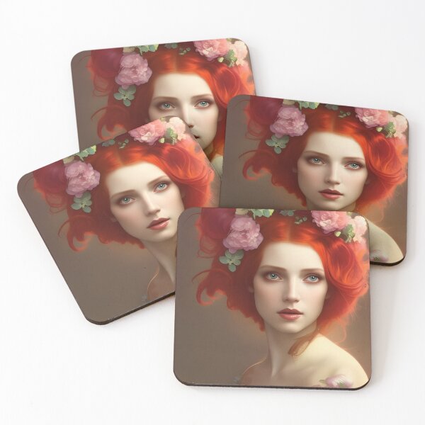Item preview, Beautiful redhead: 3 of 4 designed and sold by ebrawne.